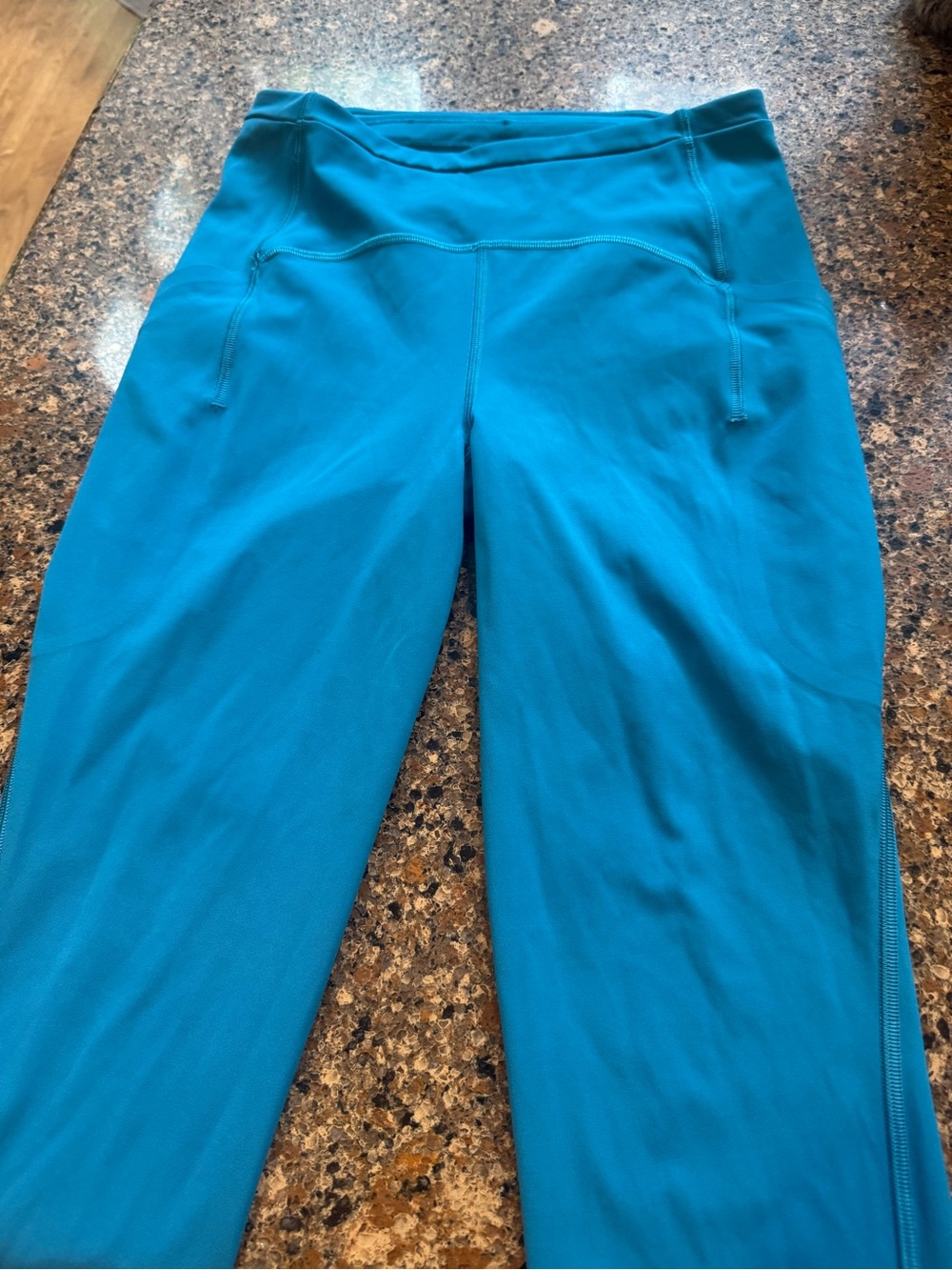 Lululemon Women’s Teal High-Waist Active Leggings